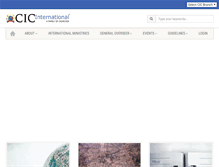 Tablet Screenshot of christ-citadel.com